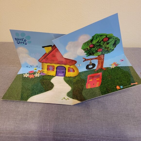 Blue's Clues: Blue's Big Treasure: A Musical Adventure (CD, 1999) w/ Stickers - Picture 6 of 6